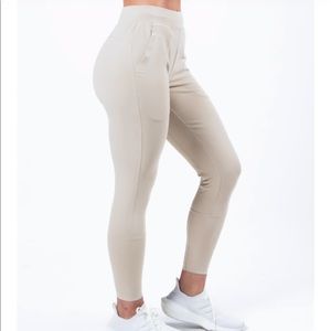 Sand colored alphalete joggers